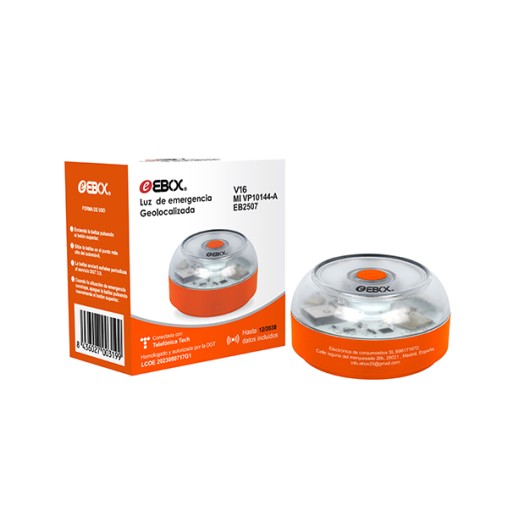 LUZ EMERGENCIA V16 CONECTADA GEOLOCALIZADA