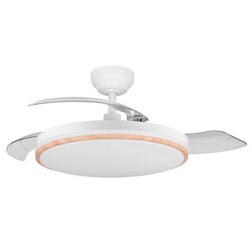 VENTILADOR TECHO MISTRAL 3 ASP RETRACT MADERA