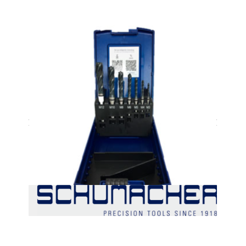 Juego de Machos de Roscar VÖLKEL 47819 – M3 a M12 DIN 371/376