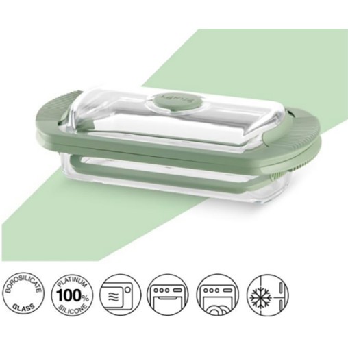 COCEDOR VAPOR VIDRIO 2 PERS.