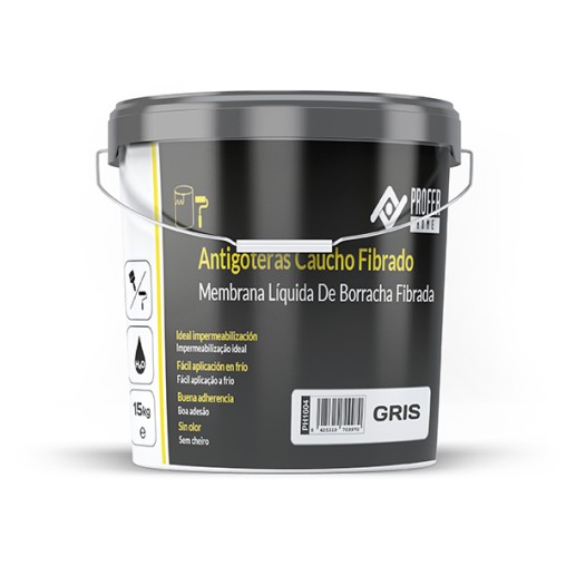 ANTIGOTERAS CAUCHO FIBRADO GRIS