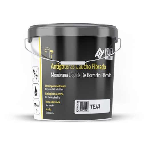 ANTIGOTERAS CAUCHO FIBRADO TEJA
