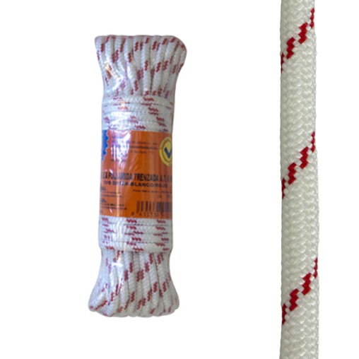 CUERDA POLIAM.TRENZ. A.T. 4 MM