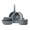 BATERIA COCINA GREY 8 PZAS.