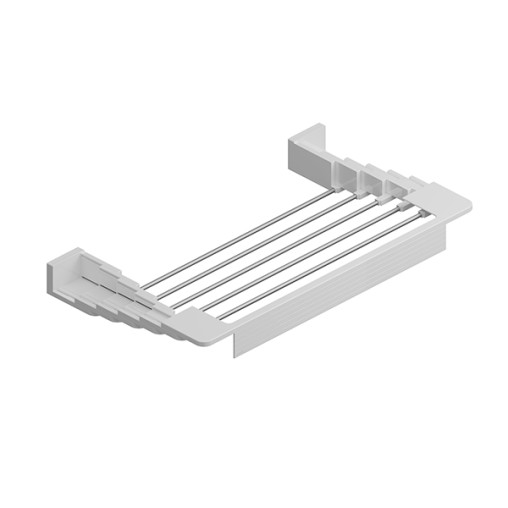 TENDEDERO TOALLERO EXTENSIBLE PARED BLANCO