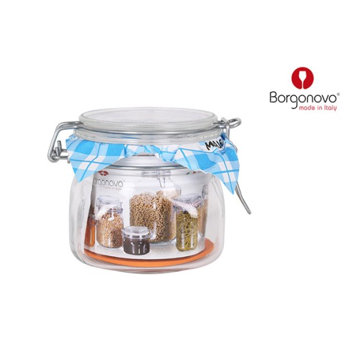 (6 u.) BOTE CRISTAL HERMETICO