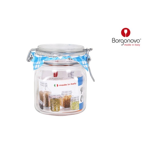 (6 u.) BOTE CRISTAL HERMETICO
