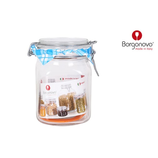 (6 u.) BOTE CRISTAL HERMETICO