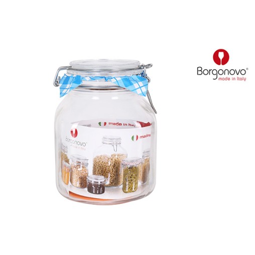 (6 u.) BOTE CRISTAL HERMETICO
