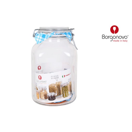 (6 u.) BOTE CRISTAL HERMETICO
