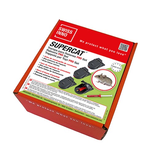 CEBO TRAMPA RATONES PRO4 UDS + 1 JERINGA DE CEBO
