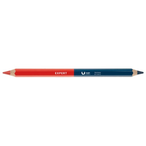 Lápices azules y rojos EK-8175072 | Escritura precisa y duradera