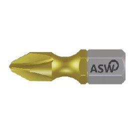 Punta PH2 25 mm ASW | Punta Philips Corta