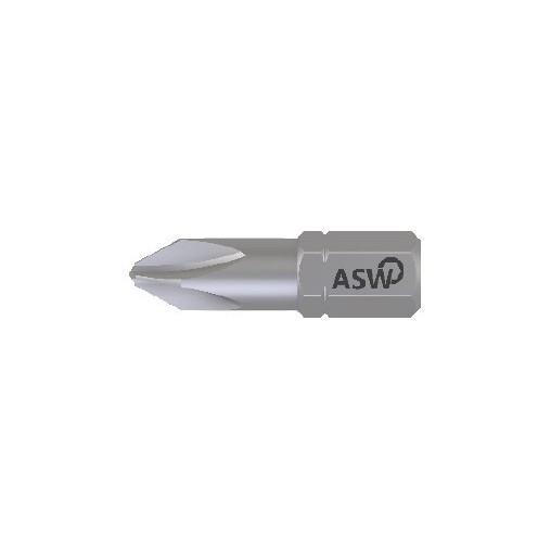 Punta PH3 25 mm ASW | Punta Philips Corta Profesional