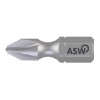 Puntas Philips PH1 x 25 mm cortas ASW profesional