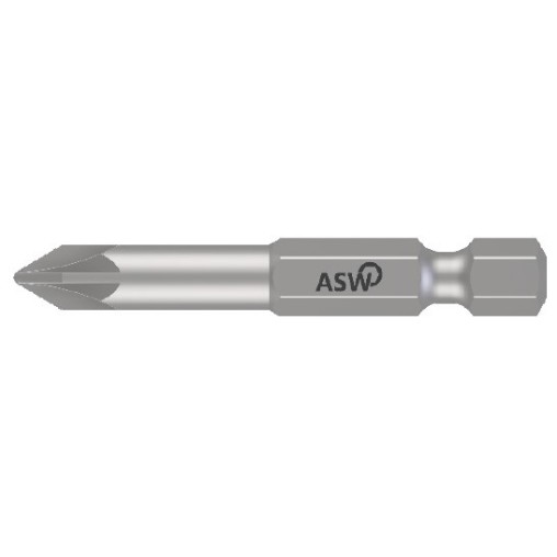 Puntas Pozidriv PZ2 x 50 mm largas torsión ASW
