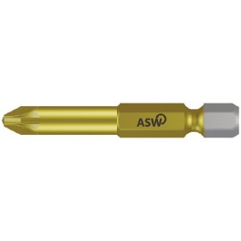 Puntas Pozidriv PZ3 x 50 mm largas torsión ASW