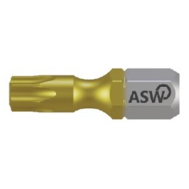Puntas Torx TX10 x 25 mm cortas ASW profesional
