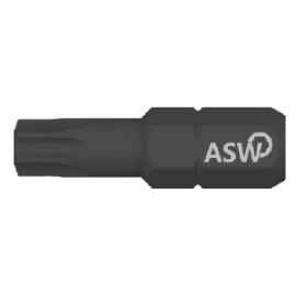 Puntas Torx TX10 x 25 mm cortas ASW profesional