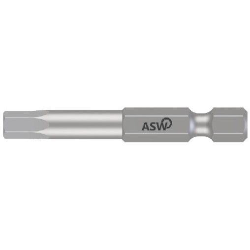 ASW Puntas Hexagonales Largas HEX 2,0 x 50 mm Torsión