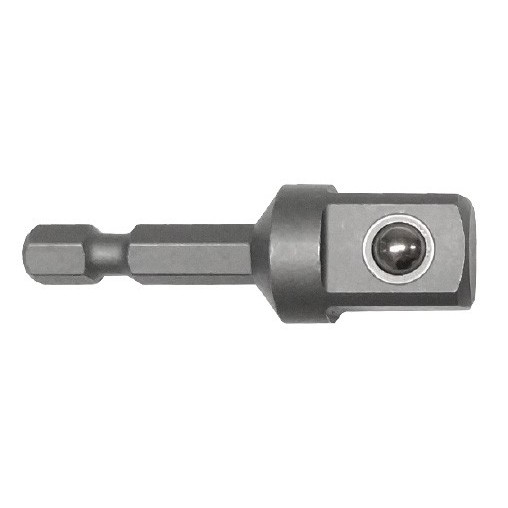 Adaptador hex 1/4 a cuadrado 1/4 x 50 mm ASW