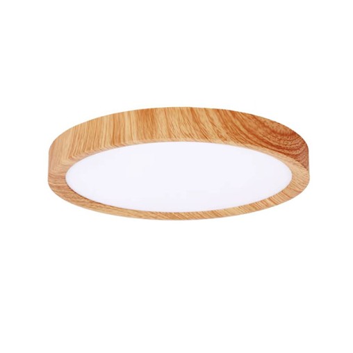 PLAFON LED MERY MADERA 30CM REDONDO 2420LM CCT