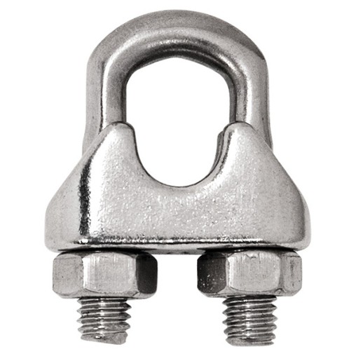 (20 u.) SUJETACABLE INOX DIN741