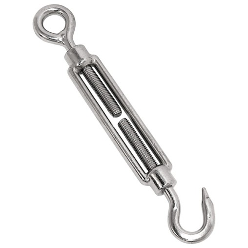 (10 u.) TENSOR GANCHO+CANCAMO INOX