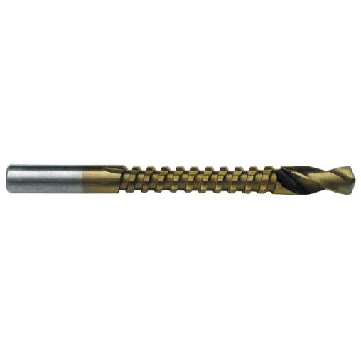 Broca-Fresa TiN 6 mm para perforado y fresado preciso