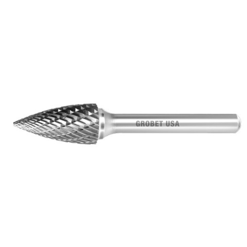Fresa rotativa metal duro árbol con punta acero 3 mm