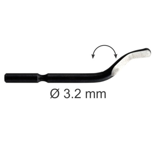 C-20 Cuchilla HSS 3,2 mm Bidireccional para Viruta Corta