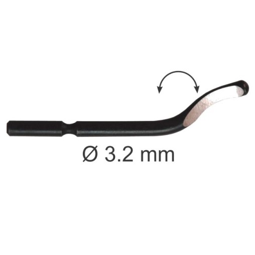 C-35 Cuchilla HSS 3,2 mm Bidireccional para Cantos Rectos