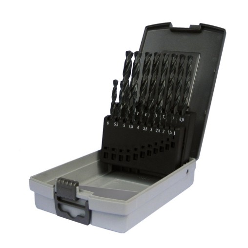 Juego de brocas DIN-338N HSS 1-10 x 0,5 mm