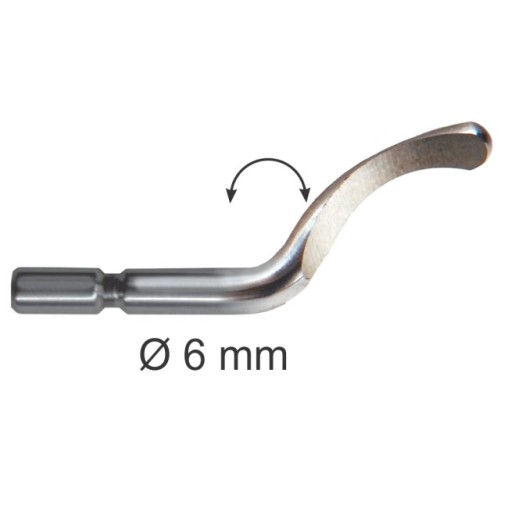 R-15 Cuchilla HSS 6 mm Bidireccional de Gran Rendimiento