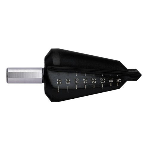 Broca HSS para tubo y chapa 16,0-30,0 x 72 mm