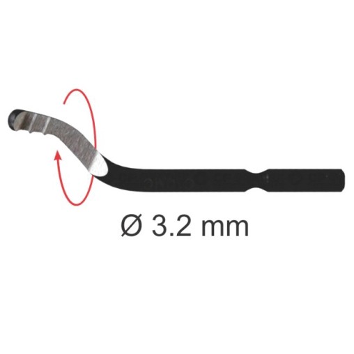 MC-10 Cuchilla Universal HSS 3,2 mm | Desbastado Multicorte