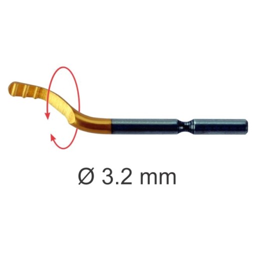 MC-20 TiN Cuchilla HSS 3,2 mm Bidireccional TiN