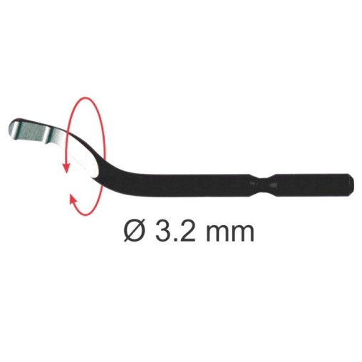 MC-40 Cuchilla HSS 3,2 mm para Desbarbado de Agujeros