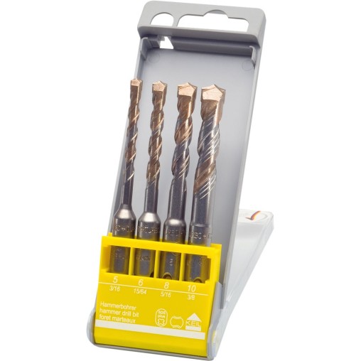 Set brocas SDS-Plus MS5 Turbokeil 4 piezas 5–10 mm