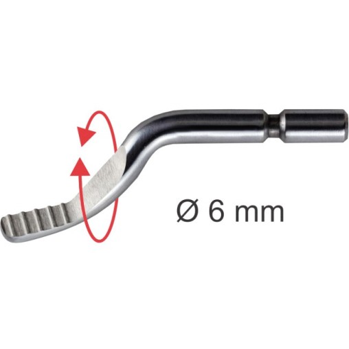 MR-15 Cuchilla HSS 6 mm Bidireccional Multicorte