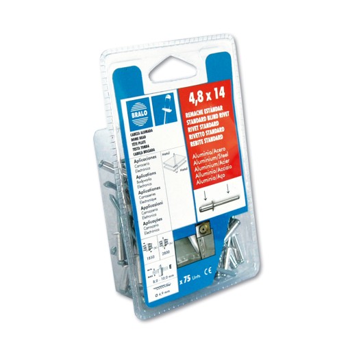 REMACHE BLISTER - 4,8X14 MM