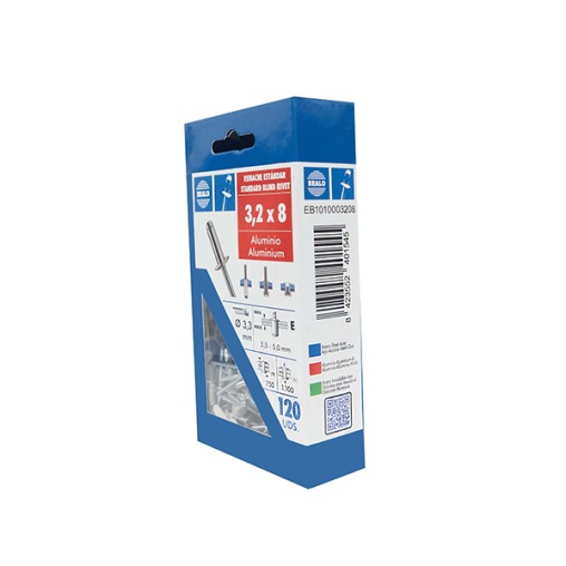 REMACHE BLISTER 120 U - 3,2X8 MM