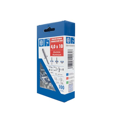 REMACHE BLISTER 100 U - 4X10 MM