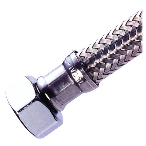 CONEXION FLEX INOX M-H3/8 - 15 CM