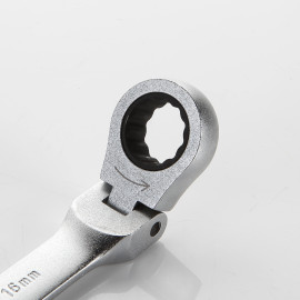 LLAVE COMBINADA CON CARRACA 9 MM FLEXIBLE ALYCO