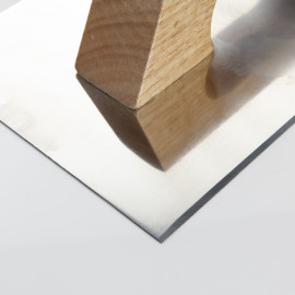 LLANA RECTANGULAR AFILADA INOX. 300x150