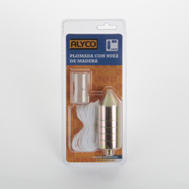 PLOMADA NUEZ MADERA 1000 GR