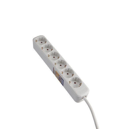 BASE MÚLTIPLE 3 ENCHUFES CON CABLE 3X1,5 1,4 METROS ALYCO