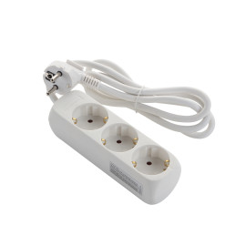 BASE MÚLTIPLE 4 ENCHUFES CON CABLE 3X1,5 1,4 METROS ALYCO