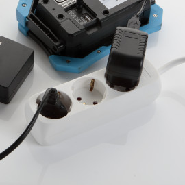 BASE MÚLTIPLE 4 ENCHUFES CON CABLE 3X1,5 1,4 METROS ALYCO